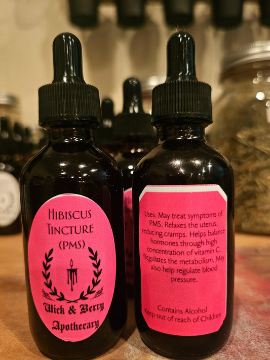 Hibiscus Tinctur for PMS 2oz.