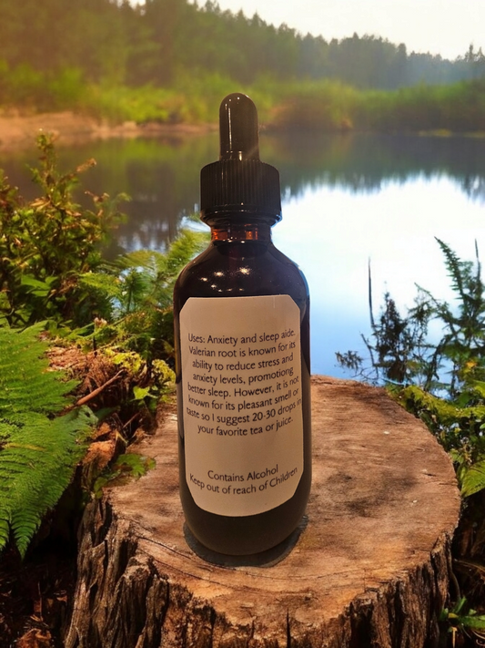 Valerian Root Tincture (sleep and anxiety) 2oz.