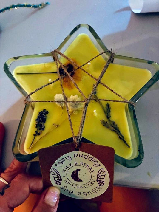 16oz Fairy Pudding Soy Candle