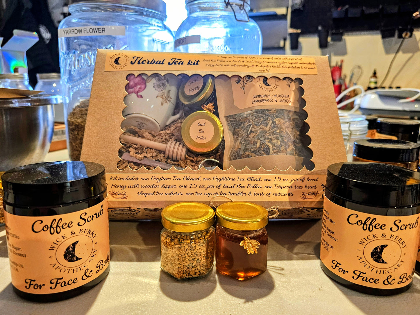 Herbal Tea Blend Set.