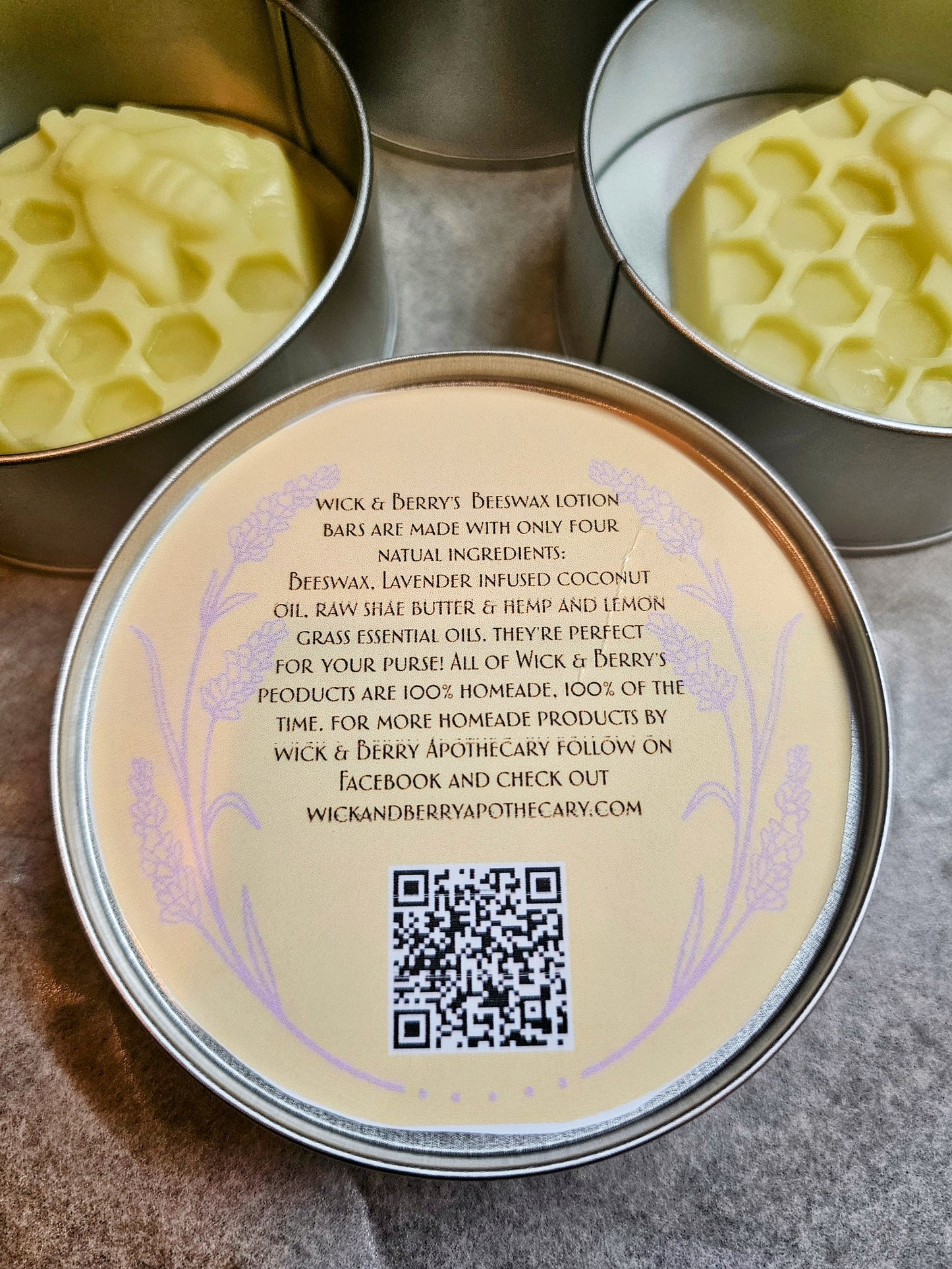 Beeswax Lotion Bar