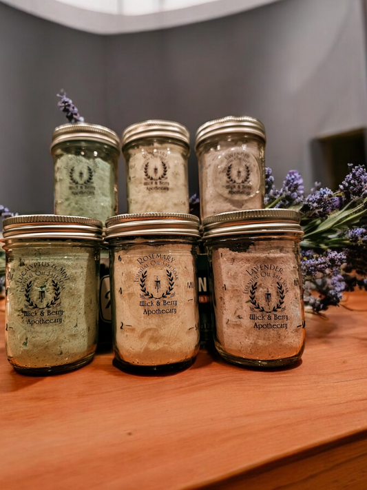 Homeade Natural Salt Soaks